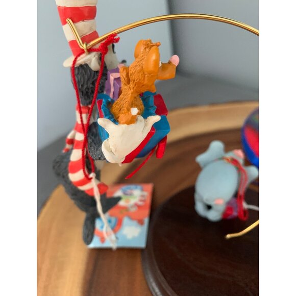 Dr. Seuss Christmas Ornaments Set with Cat In The Hat & Horton 1998 - Picture 7 of 12